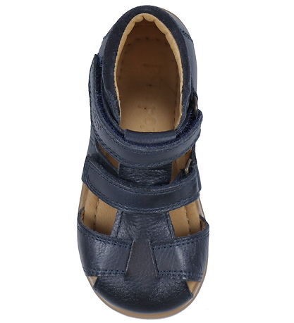 Pom Pom Sandaler - Starters Two Velcro - Navy