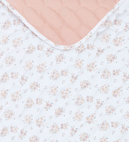 Müsli Tæppe - Quiltet - 90x90 - Sense - Balsam Cream/Balsam Rose