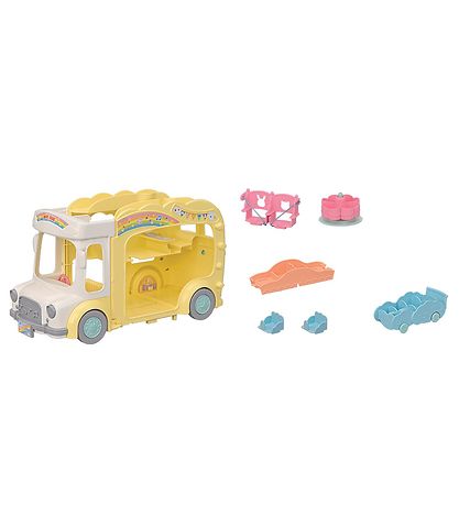 Sylvanian Families - Rainbow Fun Nursery Bus - 5744