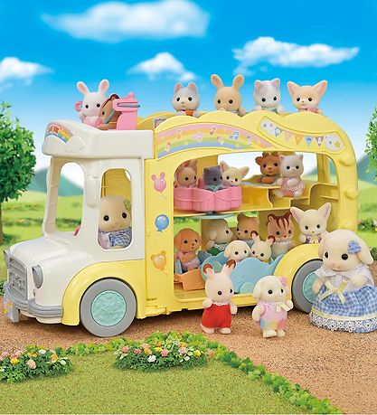 Sylvanian Families - Rainbow Fun Nursery Bus - 5744