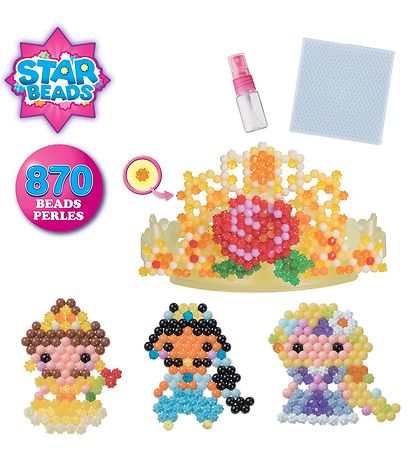 Aquabeads Perlest - 870 stk. - Disney Prinsesse Krone