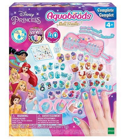 Aquabeads Perlest - Nail Studio - Disney Princess