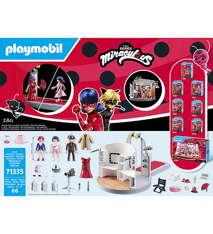 Playmobil Miraculous - Gabriels Modeshow - 71335 - 66 Dele