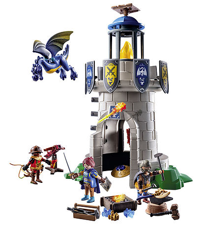 Playmobil Novelmore - Riddertårn m. Smed Og Drage - 71483 - 89 D