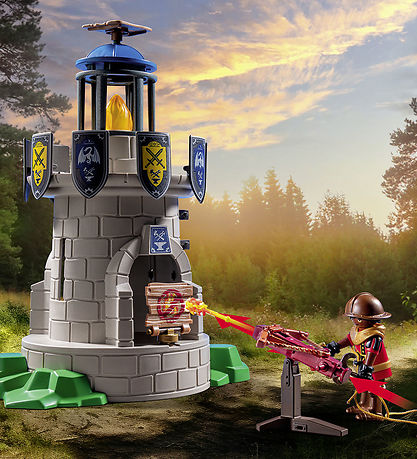 Playmobil Novelmore - Riddertårn m. Smed Og Drage - 71483 - 89 D