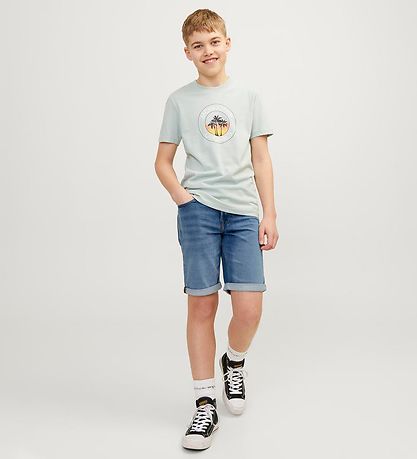 Jack & Jones Shorts - JjiRick - Blue Denim
