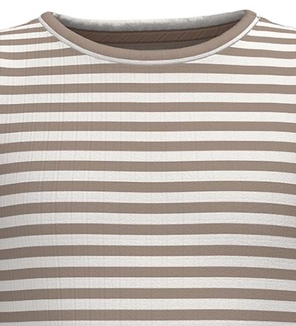 Name It T-shirt - Rib - NmfSuraja - Noos - Mocha Meringue