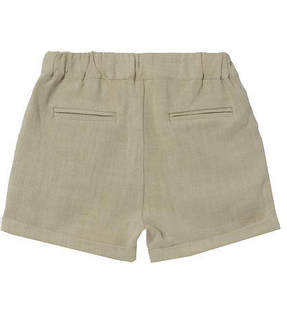 Lil' Atelier Shorts - Loose - NmmDolie - Moss Gray
