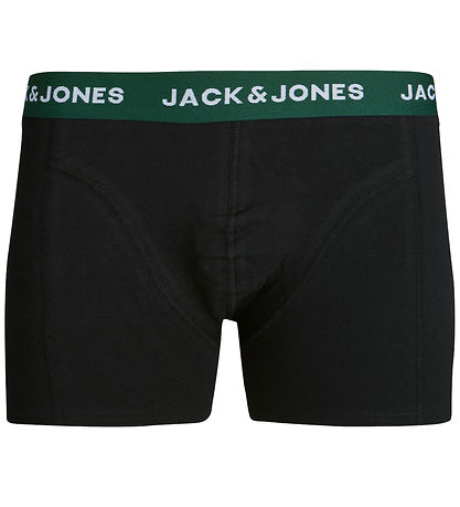 Jack & Jones Boxershorts - Noos - JacGab - 3-pak - Dark Green/Bl