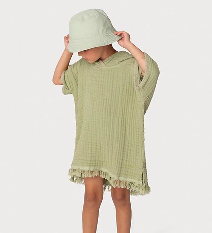 Mini A Ture Badeponcho - Cansu - Oil Green