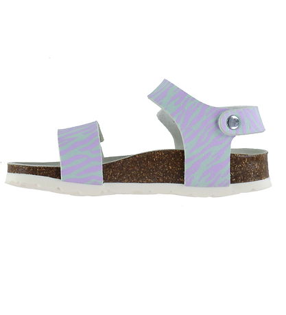 Superfit Sandaler -Fussbettpantoff - Grøn/Lilla