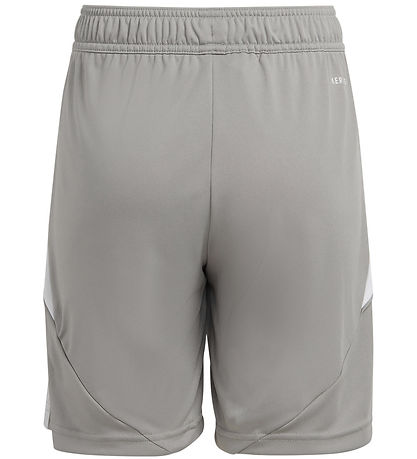 adidas Performance Shorts - Tiro24 SHO Y - Gr/Hvid