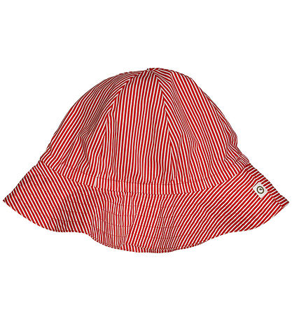 Müsli Solhat - Poplin Stripe - Balsam Cream/Apple Red