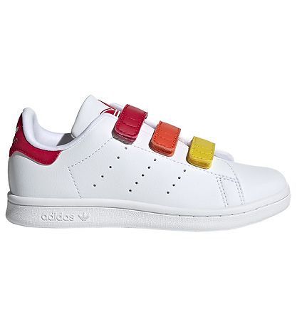 adidas Originals Sko - STAN SMITH CF C - Hvid/Rd