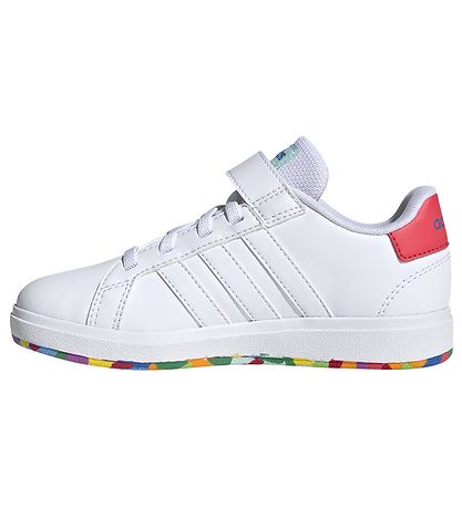 adidas Performance Sko - GRAND COURT 2.0 EL - Hvid/Rd