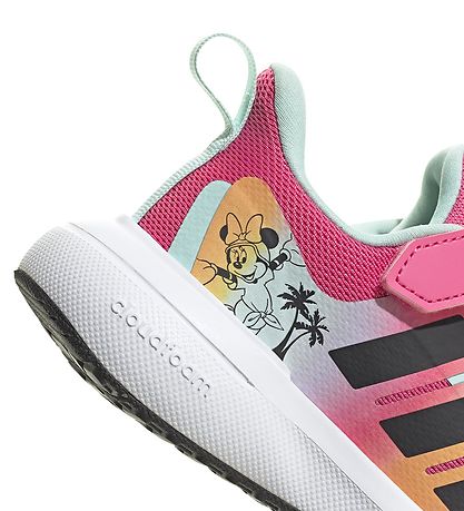 adidas Performance Sko - FORTARUN MINNIE EL - Pink/Hvid/Turkis/S