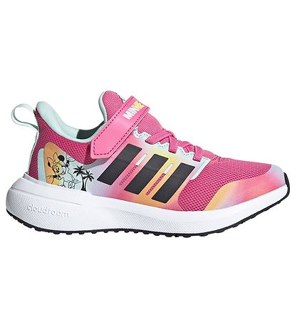 adidas Performance Sko - FORTARUN MINNIE EL - Pink/Hvid/Turkis/S