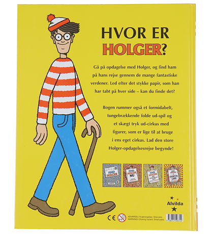 Alvilda Bog - Find Holger - P Nye Opdagelser - Dansk
