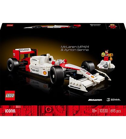 LEGO Icons - McLaren MP4/4 og Ayrton Senna 10330 - 693 Dele