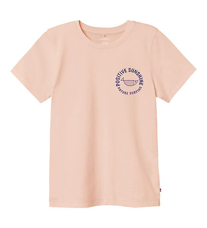 Name It T-shirt - NkmFemten - Peachy Keen