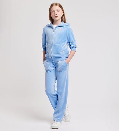 Juicy Couture Velourbukser - Tonal - Della Robbia Blue