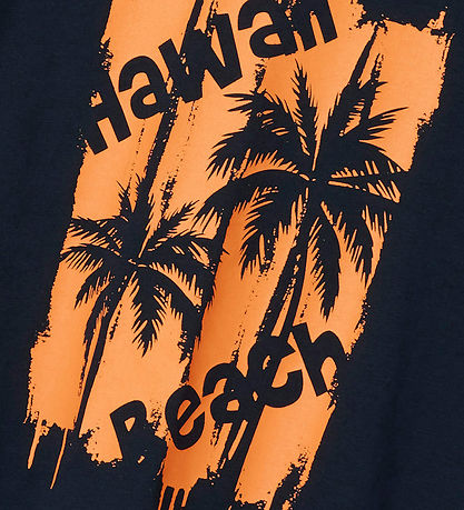 Name It T-shirt - NkmVagno - Dark Sapphire/Hawaii