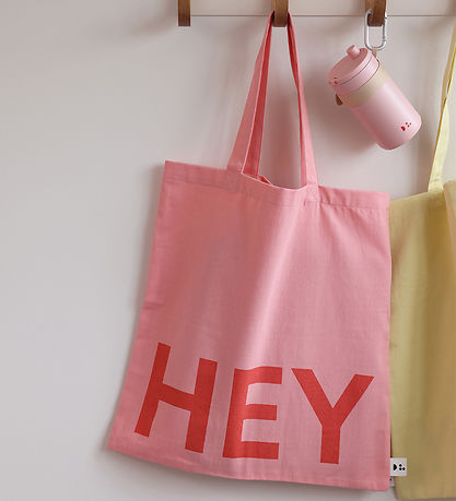 Design Letters Shopper - Hey - Soft Red