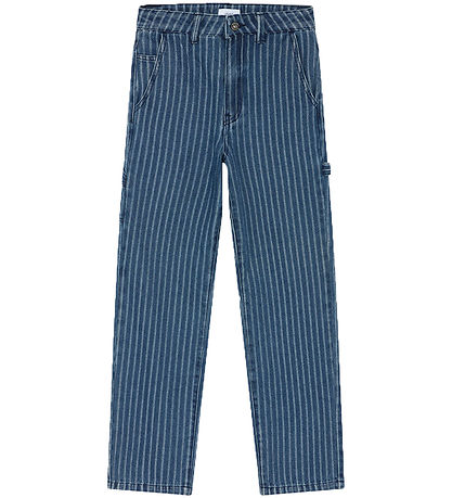 Grunt Jeans - Worker Stripe - Blue