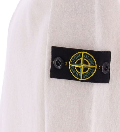 Stone Island Bluse m. Lynls - Strik - Hvid