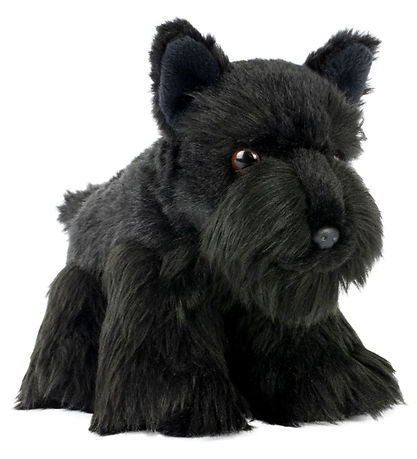 Living Nature Bamse - 17x13 cm - Skotsk Terrier - Sort