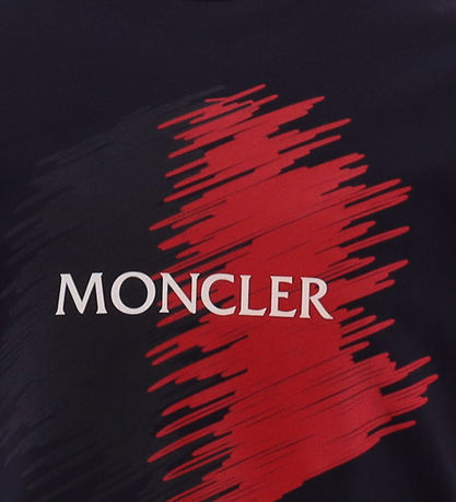 Moncler T-shirt - Navy/Rd