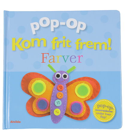 Alvilda Bog - Pop-Op - Kom Frit Frem - Farver - Dansk