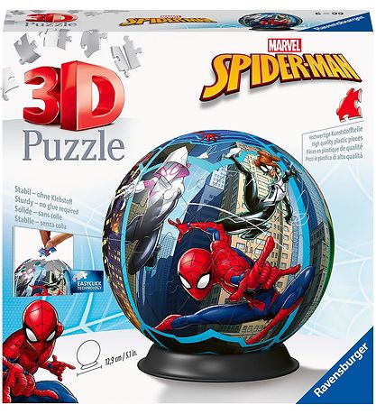 Ravensburger 3D Puslespil - 72 Brikker - Spider-Man