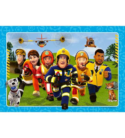 Ravensburger Puslespil - 2x12 Brikker - FiremanSam