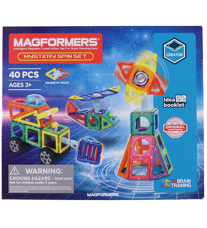 Magformers Magnetst - 40 Dele - Mystery Spin