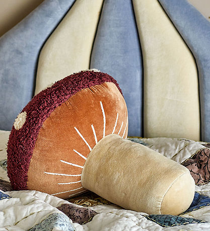Bloomingville Pude - Mushroom - 40x38 cm - Rød