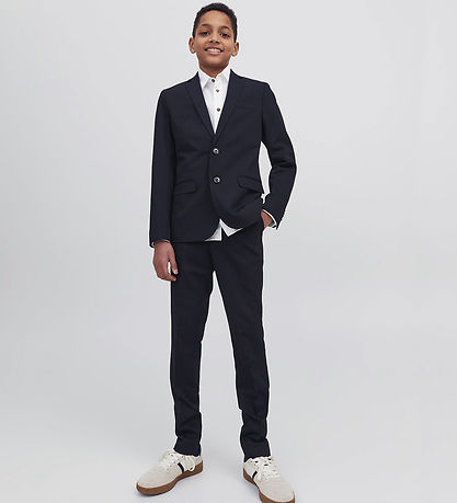 Jack & Jones Jakkesæt - Noos - JprSolar - Dark Navy