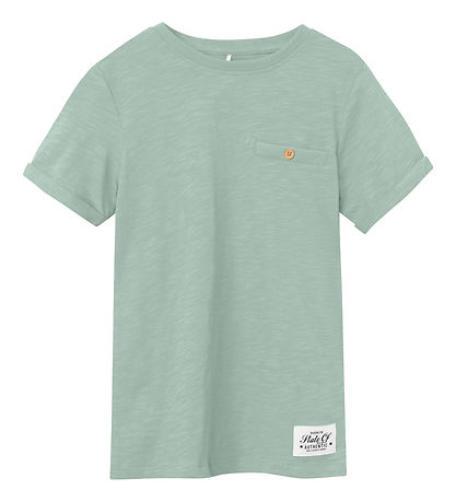 Name It T-shirt - NkmVincent - Silt Green