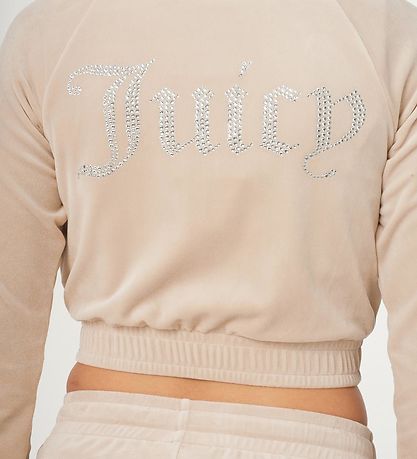 Juicy Couture Cardigan - Tasha - Velour - Brazilian Sand