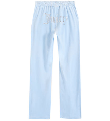 Juicy Couture Velourbukser - Tina - Powder Blue