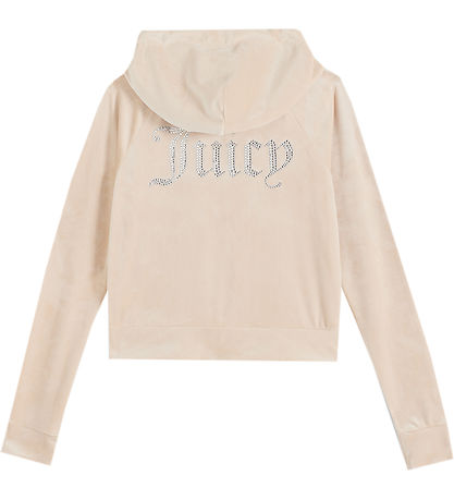 Juicy Couture Cardigan - Madison - Velour - Brazilian Sand