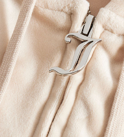 Juicy Couture Cardigan - Madison - Velour - Brazilian Sand