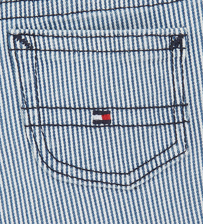 Tommy Hilfiger Shorts - Baby Striped - Denimstripe