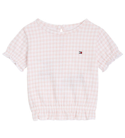 Tommy Hilfiger St - T-shirt/Bloomers - Ruffle Gingham - White/P