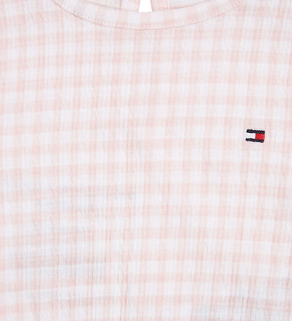 Tommy Hilfiger St - T-shirt/Bloomers - Ruffle Gingham - White/P