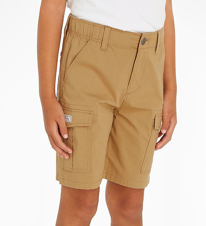 Tommy Hilfiger Shorts - Cargo Woven - Classic Khaki