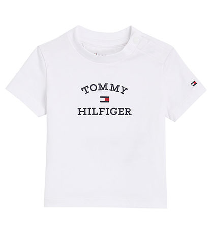 Tommy Hilfiger St - T-shirt/Shorts - Hvid/Navy