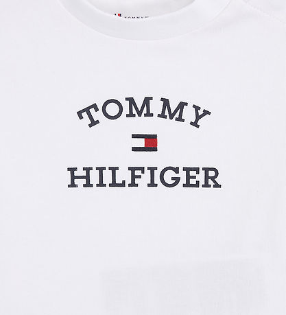 Tommy Hilfiger St - T-shirt/Shorts - Hvid/Navy