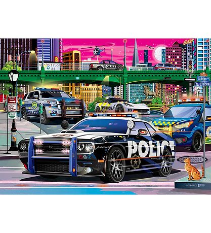 Ravensburger Puslespil - 150 Brikker - Police On Patrol