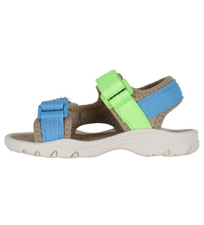 Bisgaard Sandaler - Nico - Bright Blue/Green